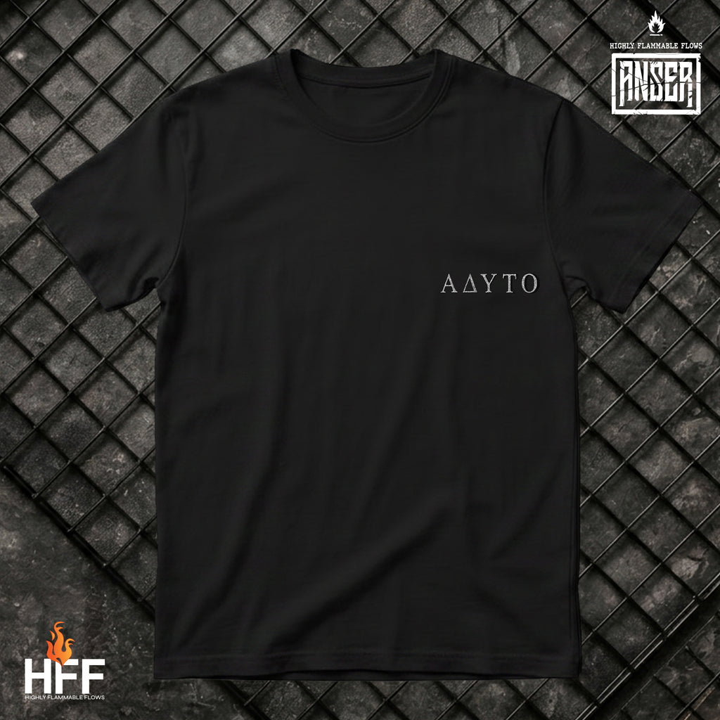 ¨ΑΔΥΤΟ¨ Black Tshirt