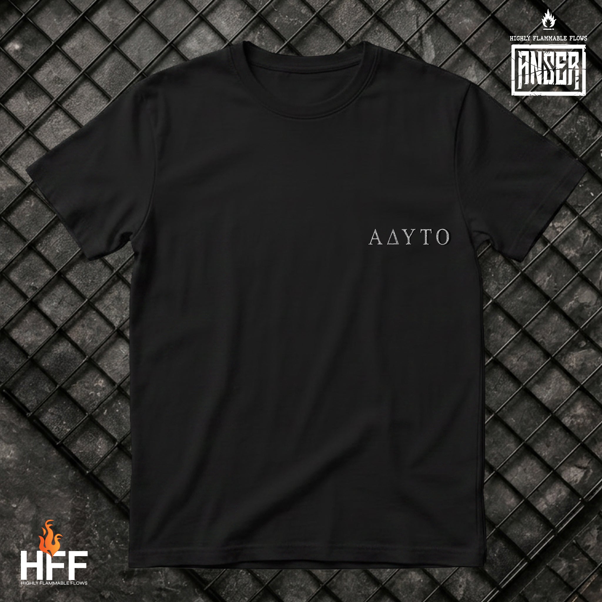 ¨ΑΔΥΤΟ¨ Black Tshirt
