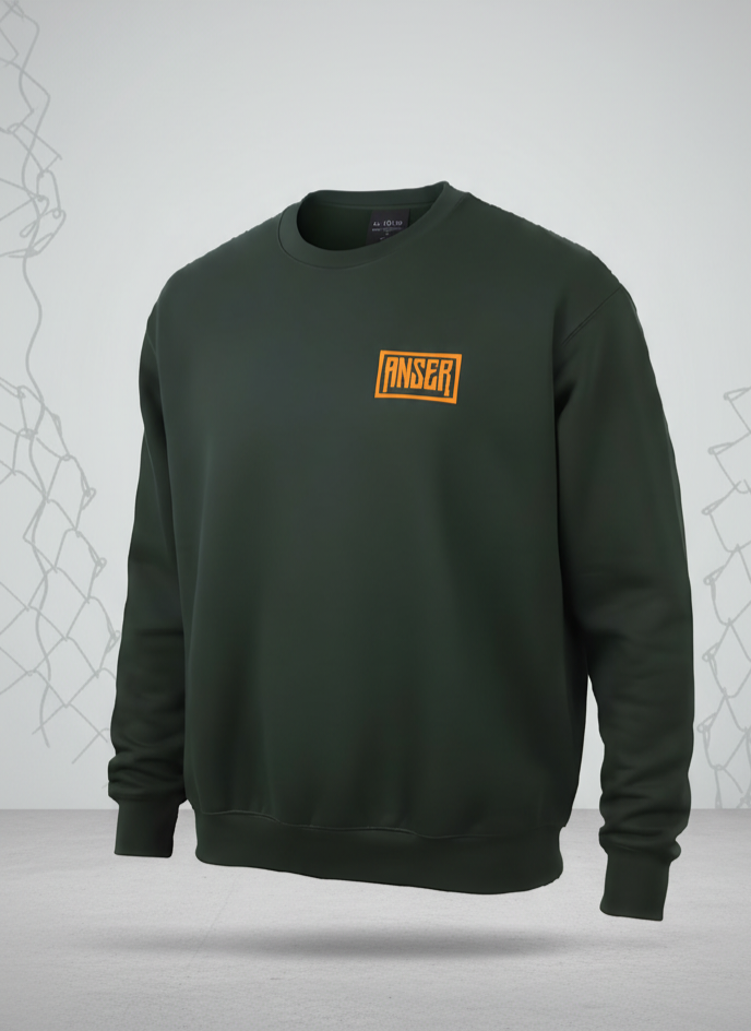 Anser Green Crewneck
