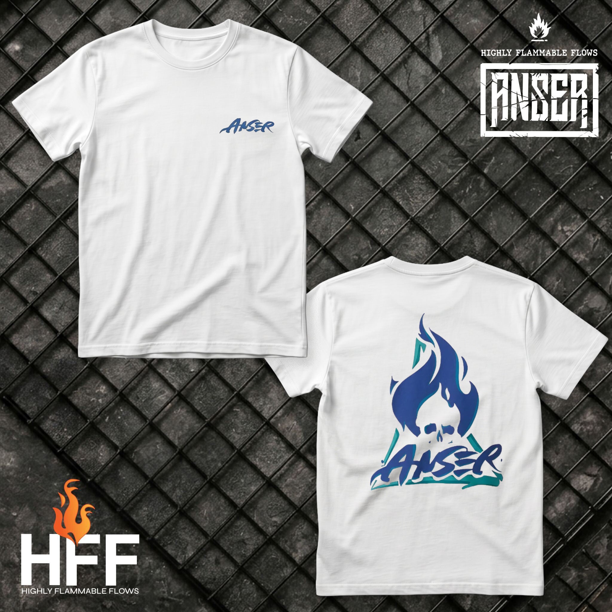 Anser t-shirt designed by Qbmix